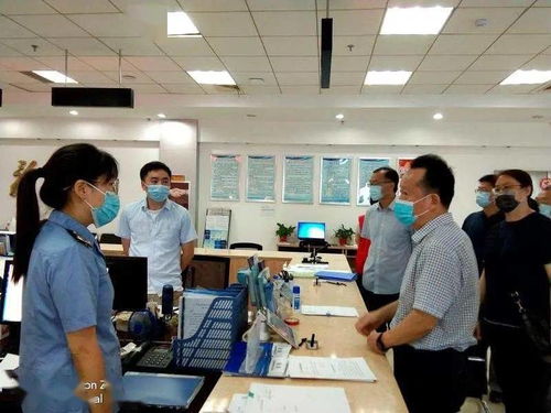 張志宏副局長考察調研市政務服務大廳紡織科技研究服務